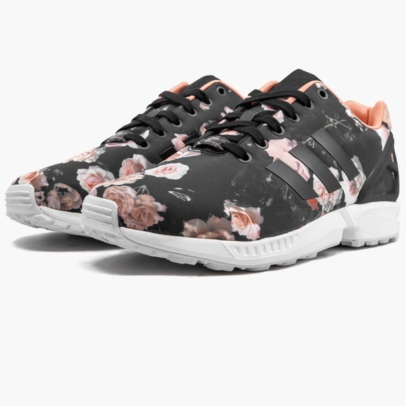 adidas sneakers flower print